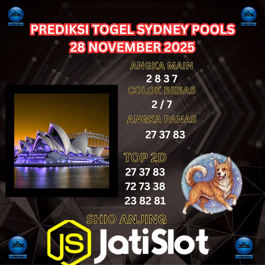 PREDIKSI TOGEL SYDNEY POOLS 28 NOVEMBER 2025 ANGKA MAIN