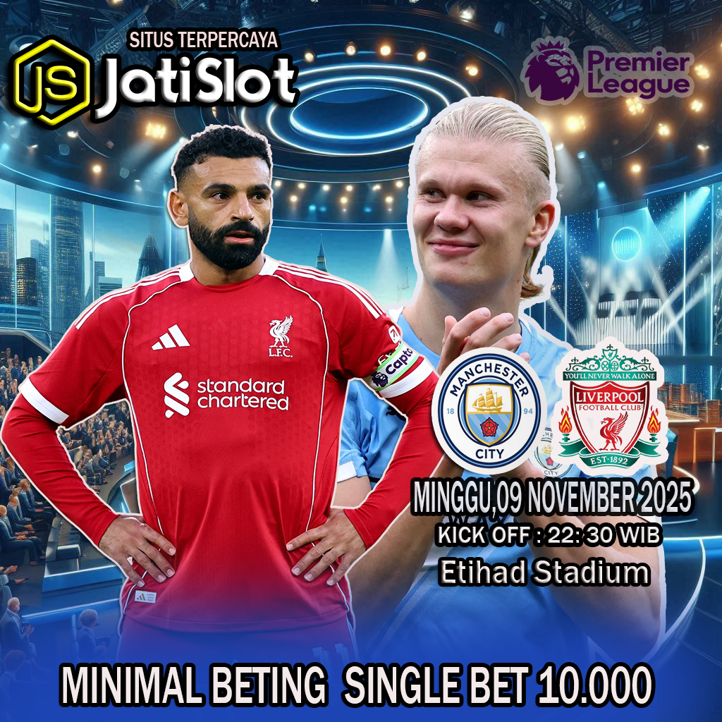 Prediksi Man City vs Liverpool Minggu 09 November 2025